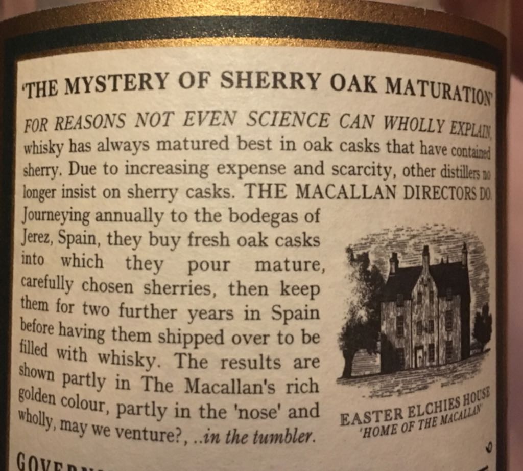 Macallan 15 - The Macallan Distillers (750 mL) alcohol collectible [Barcode 087236107116] - Main Image 2