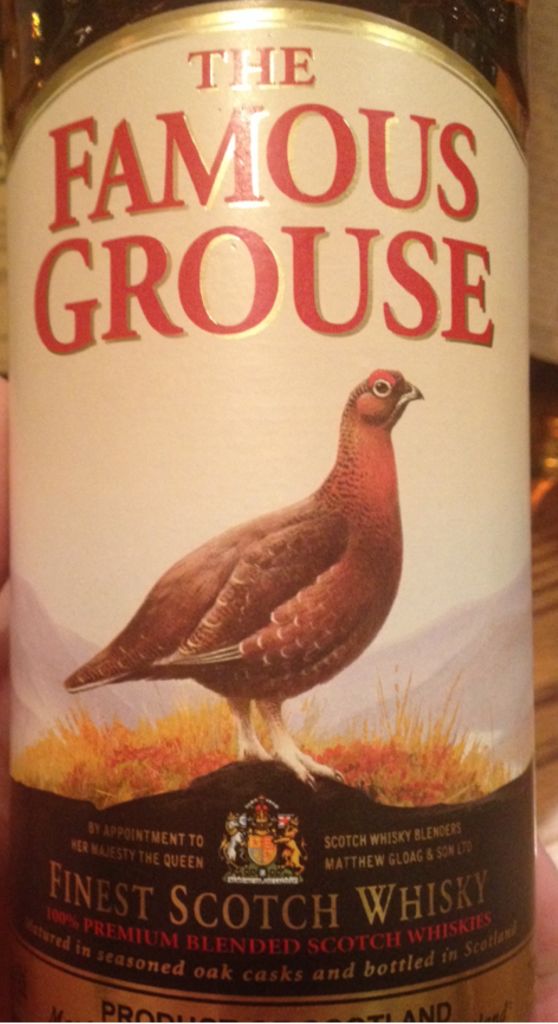 The Famous Grouse 6yo Imp CINZANO