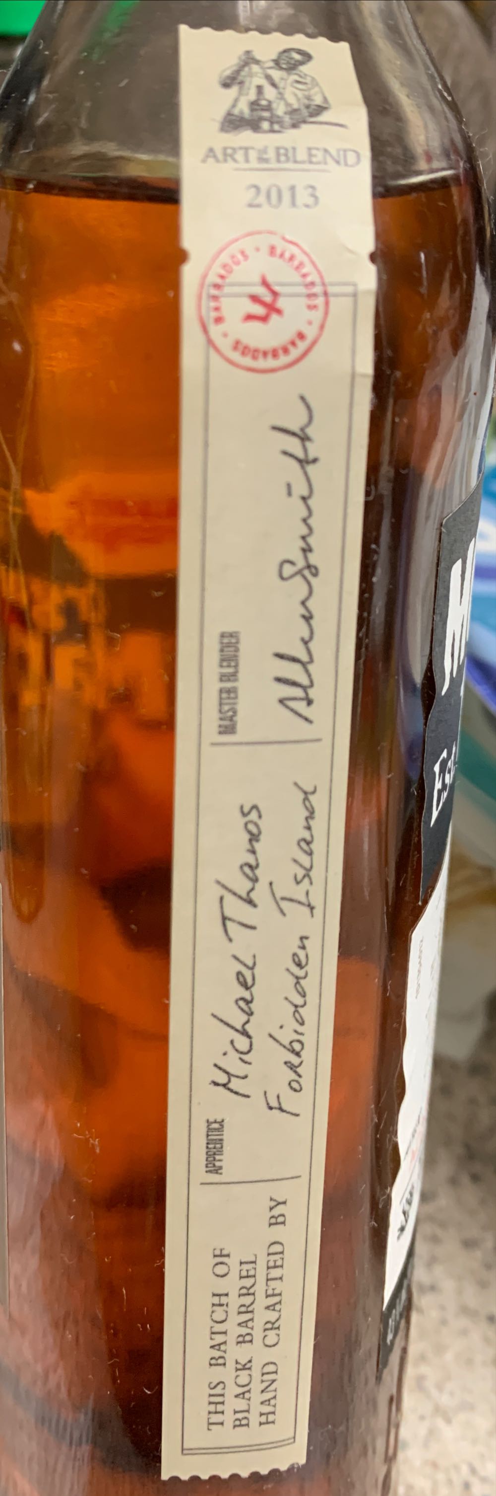 Mount Gay Black Barrel Rum - Mount Gay Distilleries Limited (750 mL) alcohol collectible [Barcode 087236950538] - Main Image 2