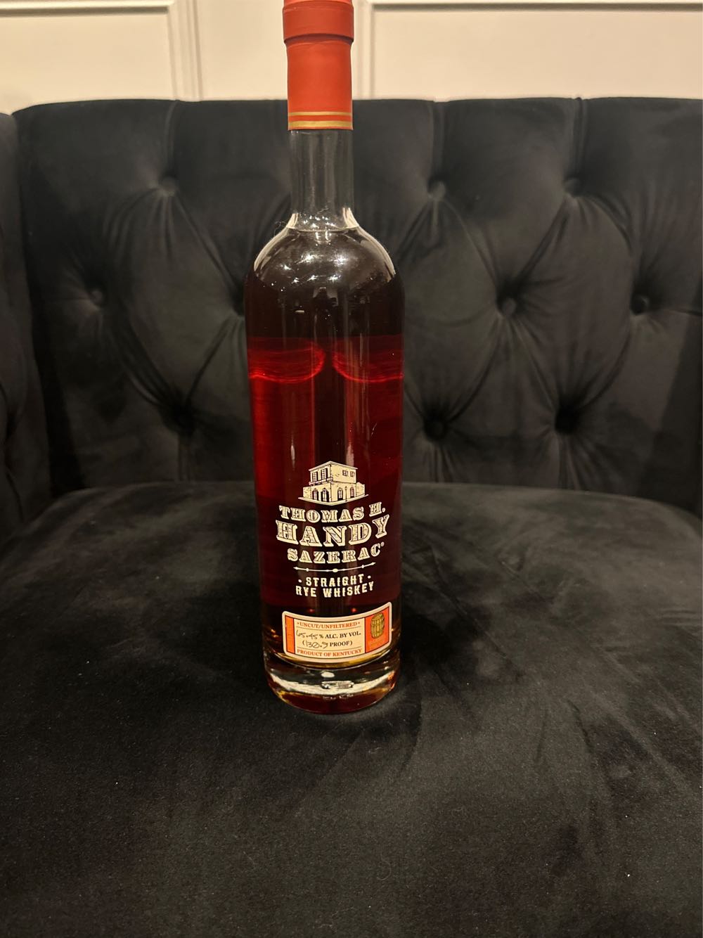 Thomas H. Handy Duplicates - Buffalo Trace (750 mL) alcohol collectible [Barcode 088004000035] - Main Image 4