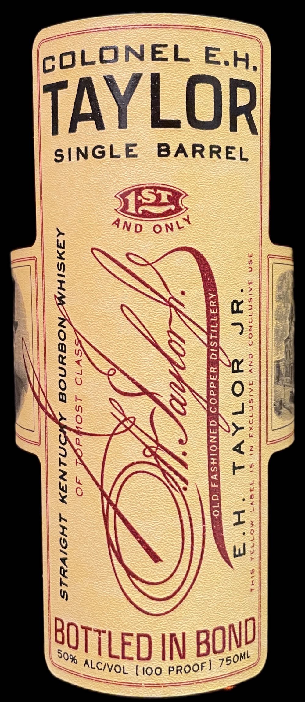 Colonel E.H. Taylor Single Barrel - Old Fashioned Copper Distillery (750mL) alcohol collectible [Barcode 088004005511] - Main Image 3