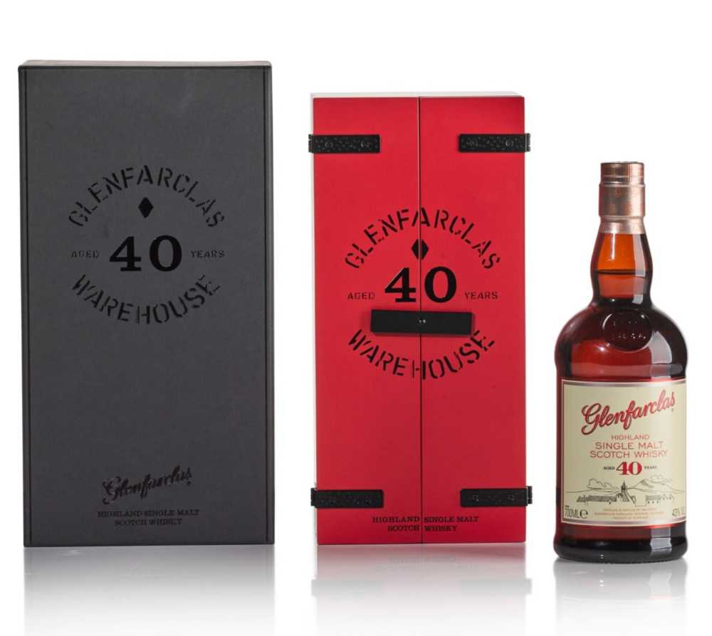 Glenfarclas 40 Years Old - Warehouse - Glenfarclas (750 mL) alcohol collectible [Barcode 088004005610] - Main Image 3