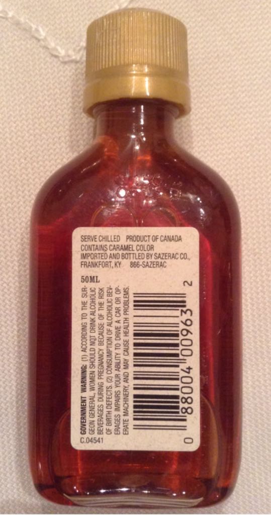 Tiny Bottle - Dr. McGillicuddys Root Beer Liqueur - Sazerac Co (50mL) alcohol collectible [Barcode 088004009632] - Main Image 2