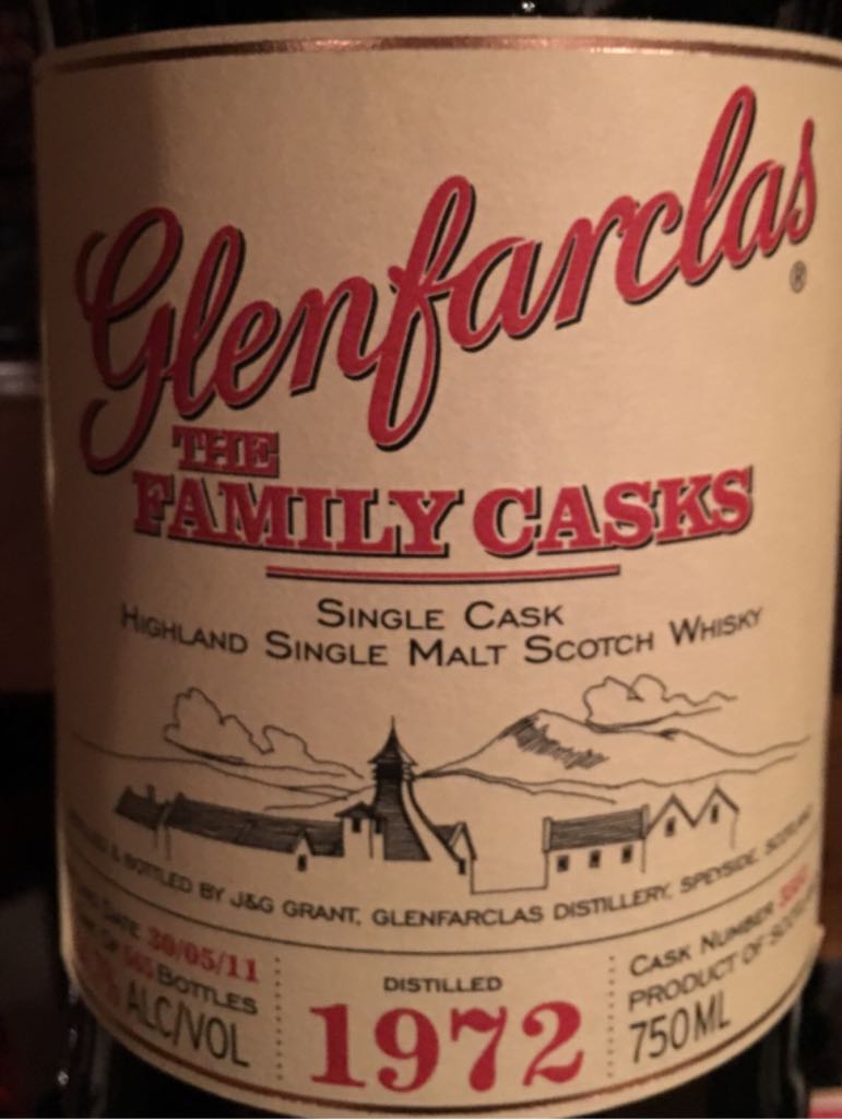 Glenfarclas Family Casks - Glenfarclas (750 mL) alcohol collectible [Barcode 088004011321] - Main Image 1