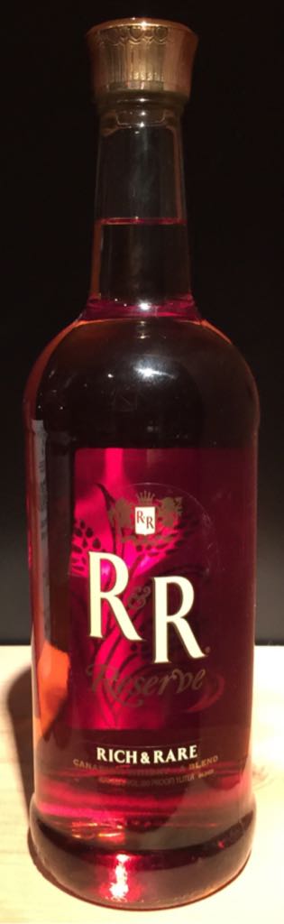 R&R Reserve  - Rich & Rare (1L) alcohol collectible [Barcode 088004016319] - Main Image 1