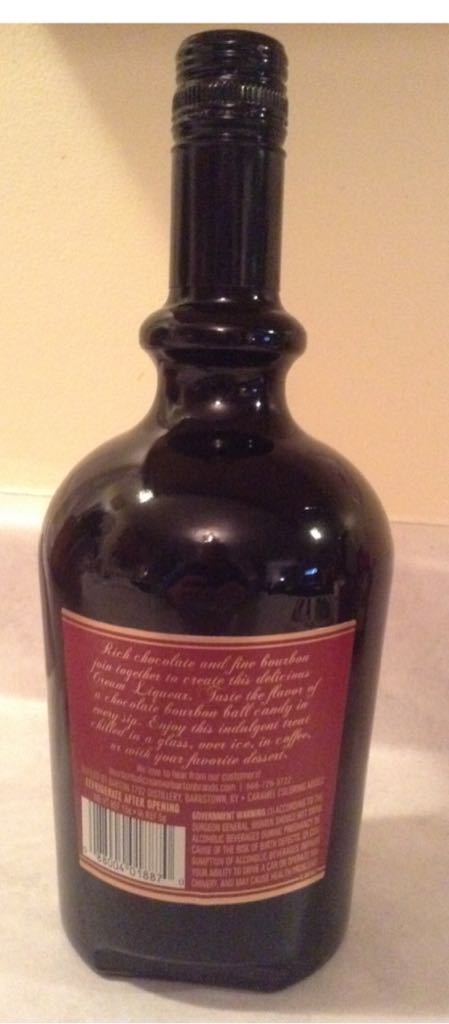 Barton Chocolate Bourbon Ball - 1792 Distillery (750 mL) alcohol collectible [Barcode 088004018870] - Main Image 2