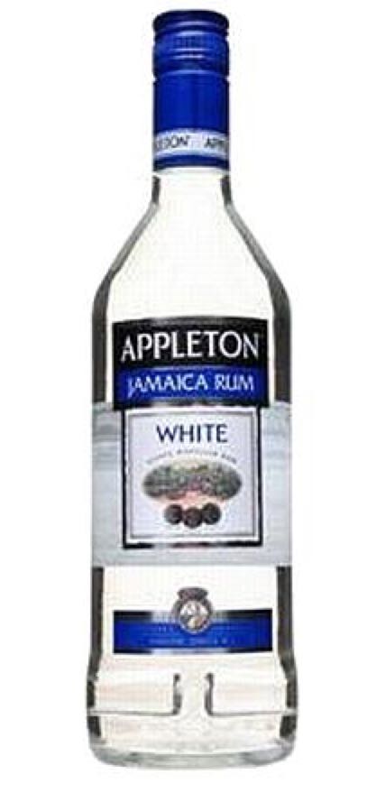 Appleton Jamaica Rum: White - J. Wray & Nephew LTD (750 mL) alcohol collectible [Barcode 004100006122] - Main Image 1