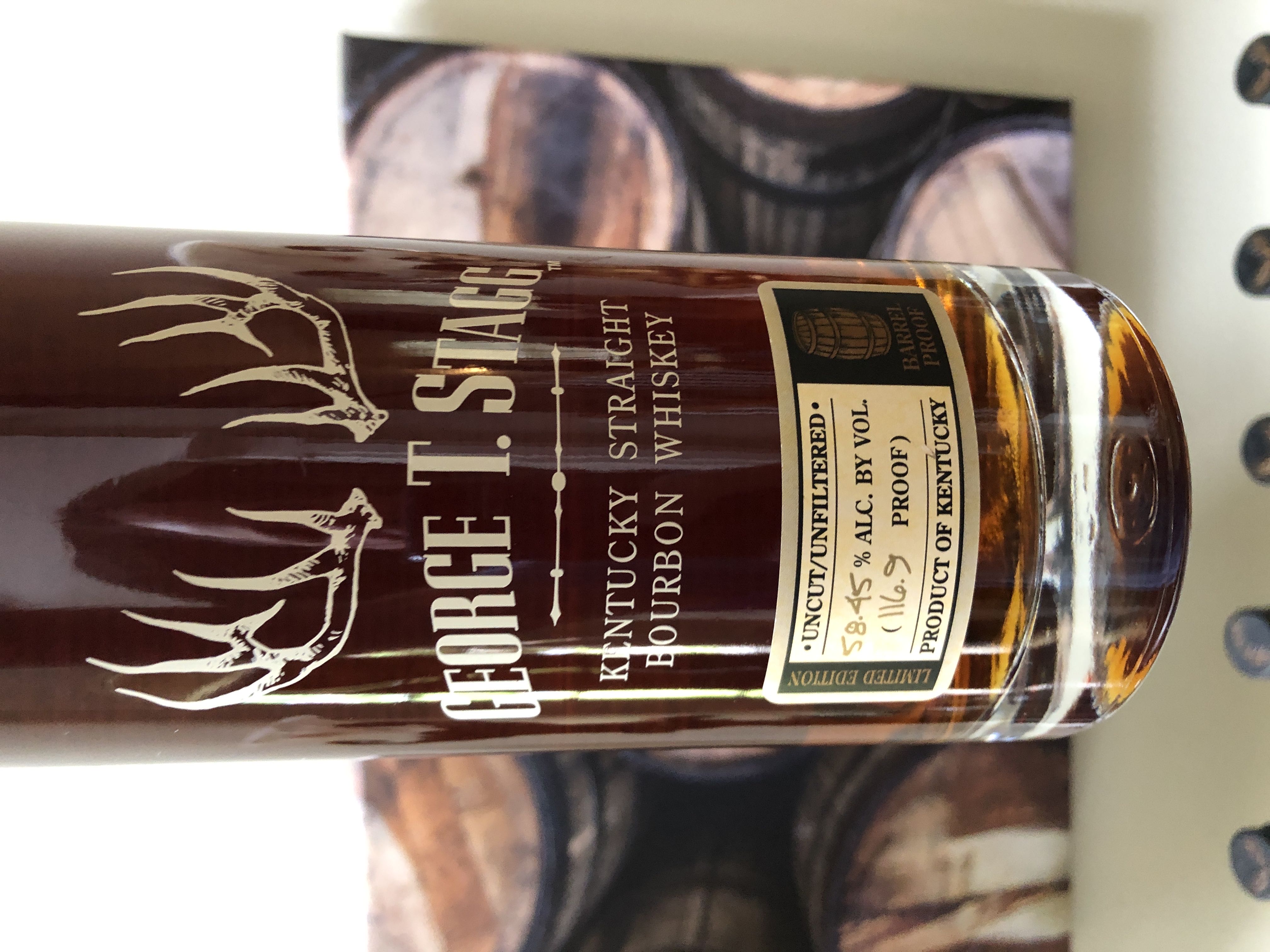 BTAC Buffalo Trace George T. Stagg - Buffalo Trace Distillery (750mL) alcohol collectible [Barcode 088004027841] - Main Image 4