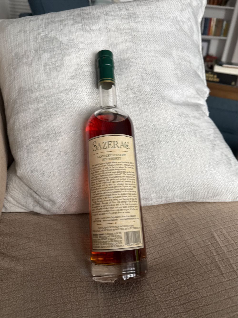 Sazerac 18 Yr Duplicates - Buffalo Trace (750 mL) alcohol collectible [Barcode 088004140045] - Main Image 2