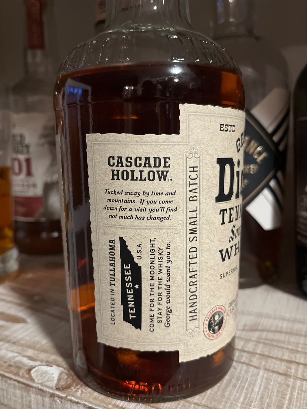 George Dickel Signature Recipe - George Dickel & Co. (750mL) alcohol collectible [Barcode 088076006232] - Main Image 4