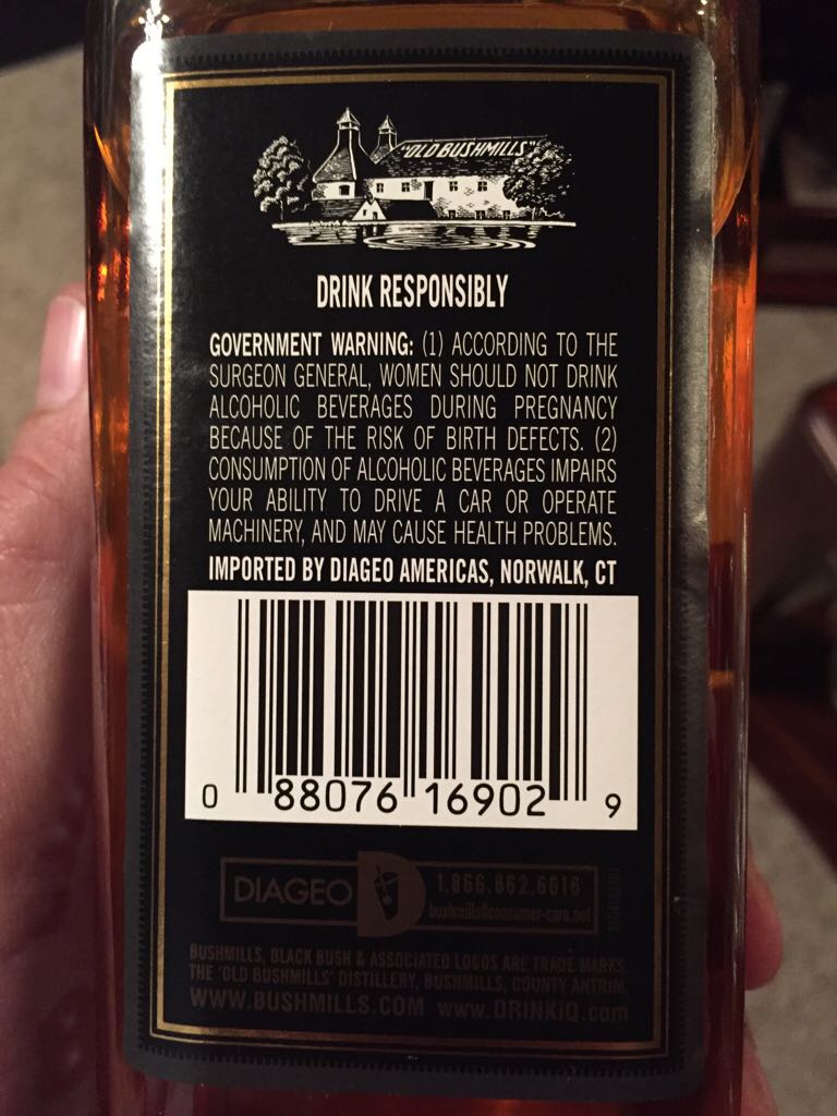 Bushmills  - The Old Bushmills’ Distillery (750 mL) alcohol collectible [Barcode 088076169029] - Main Image 2