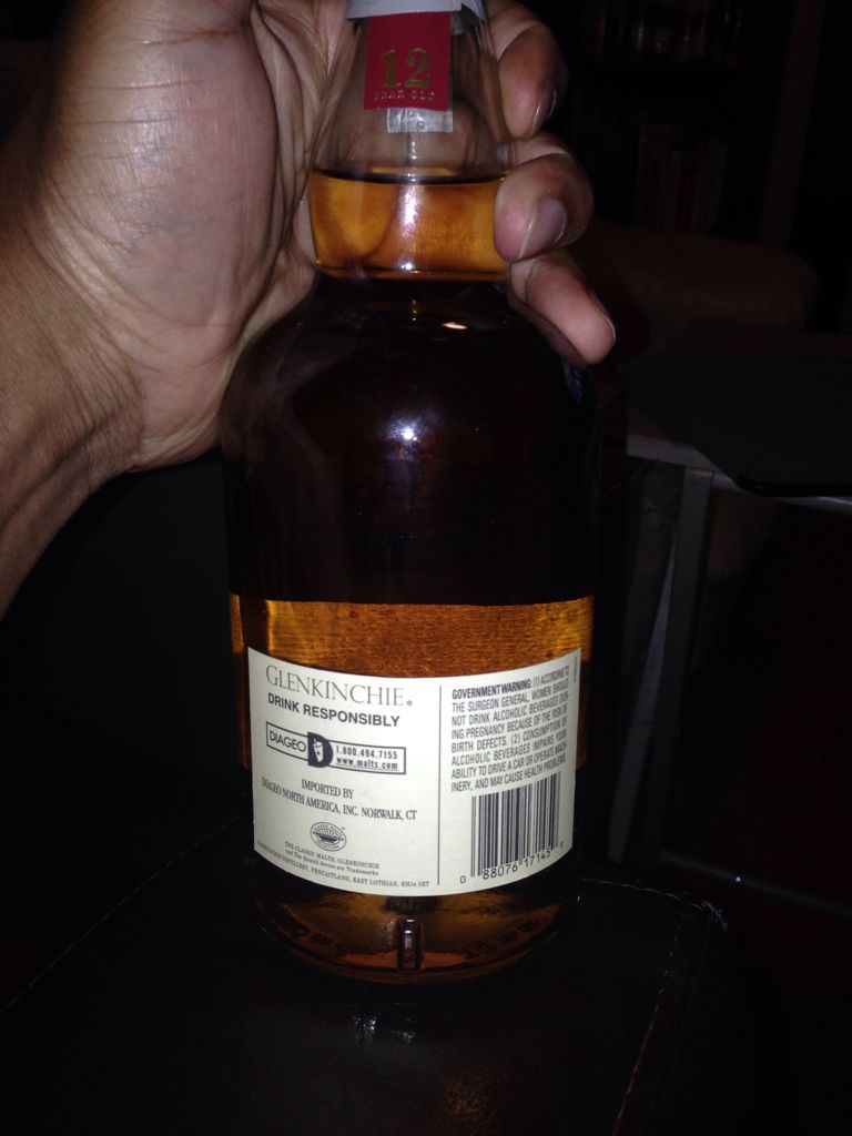 Glenkinchie 12 - The Glenkinchie Distillery (750 mL) alcohol collectible [Barcode 088076171459] - Main Image 2