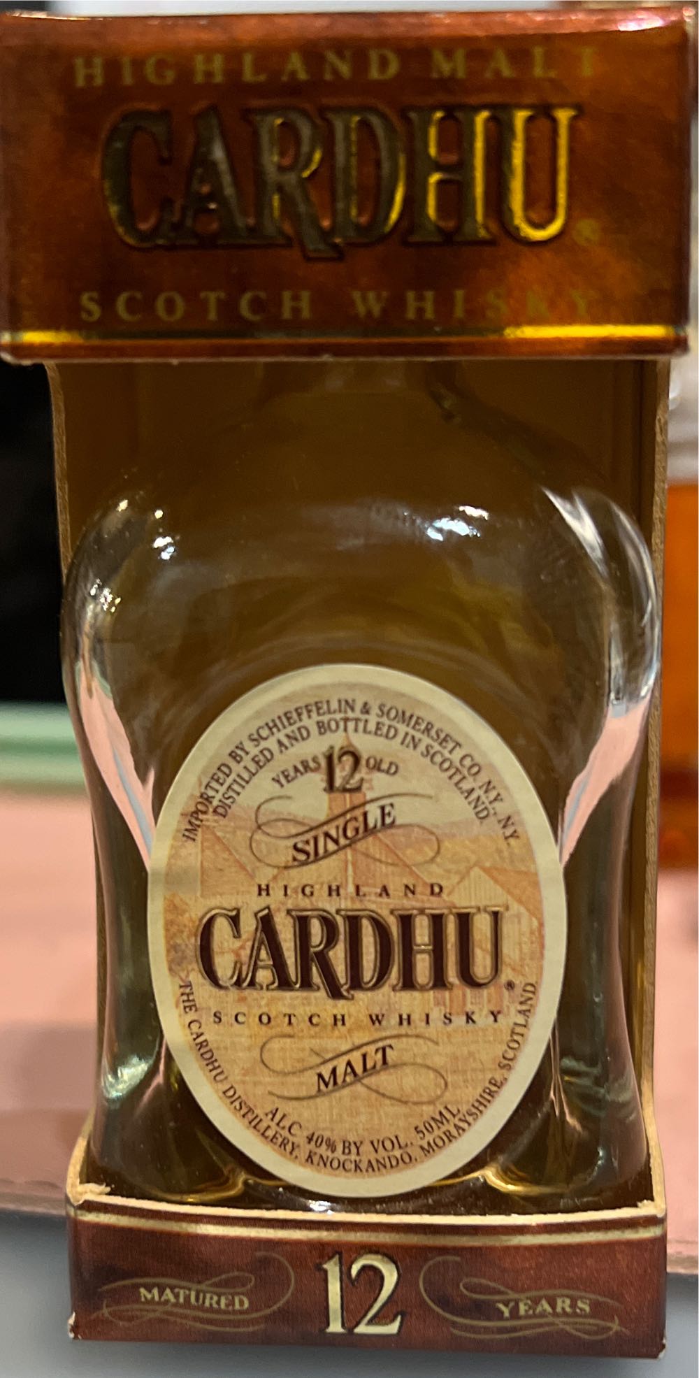 Cardhu 12 - Cardhu (750 mL) alcohol collectible [Barcode 088076176294] - Main Image 3