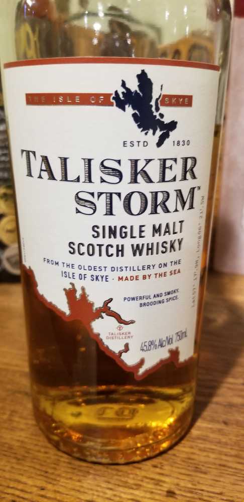 Talisker Storm - Talisker (750  mL) alcohol collectible [Barcode 088076179028] - Main Image 2