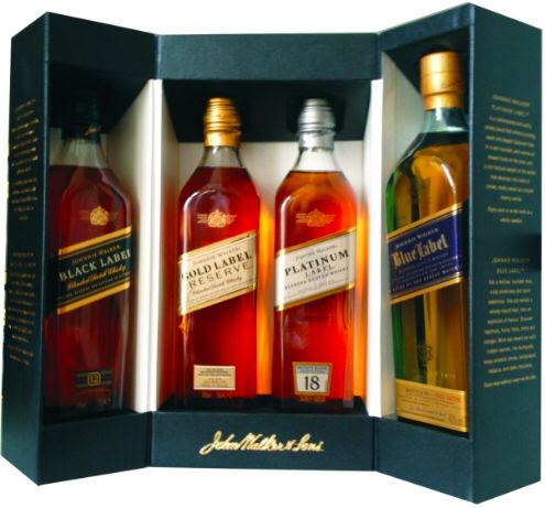 Johnnie Walker Aged 18 Years - Johnnie Walker & Sons (200 mL) alcohol collectible [Barcode 088076179226] - Main Image 2