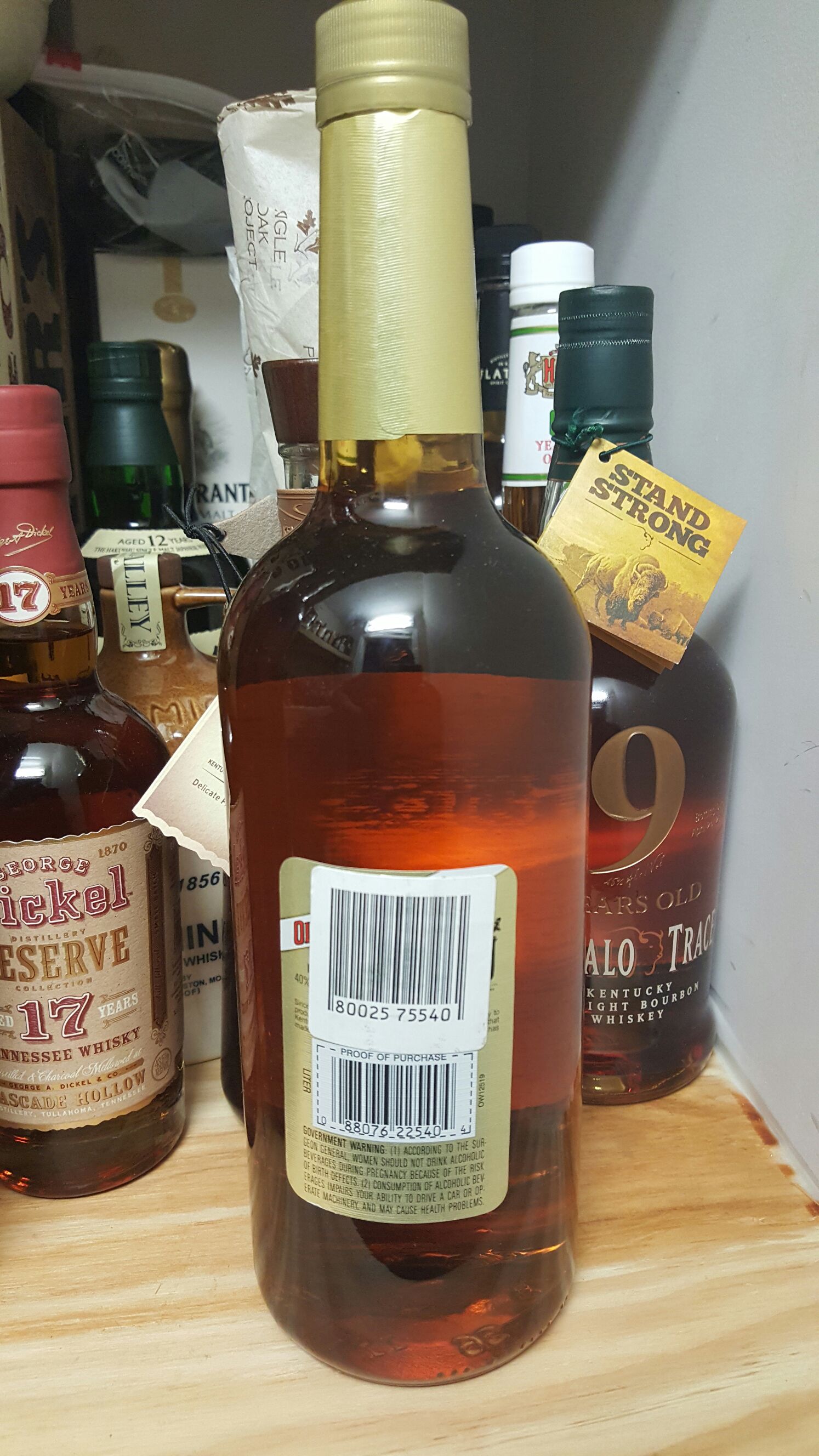 old Fitzgerald - Old Fitzgerald Distillery (Liter mL) alcohol collectible [Barcode 088076225404] - Main Image 2