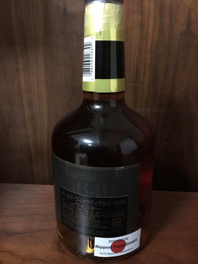 Old Fitzgerald’s 1849 - Old Fitzgerald Distillery (750 mL) alcohol collectible [Barcode 088076226302] - Main Image 2