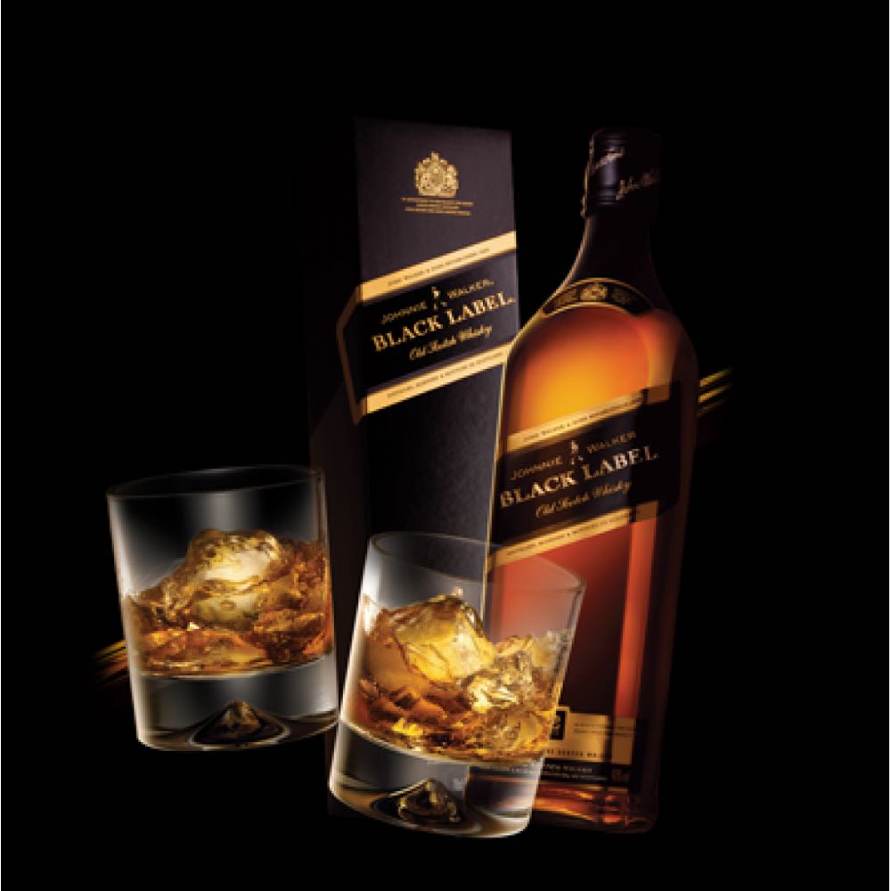Johnnie Walker Black Label - John Walker & Sons (750 mL) alcohol collectible [Barcode 088110011307] - Main Image 4