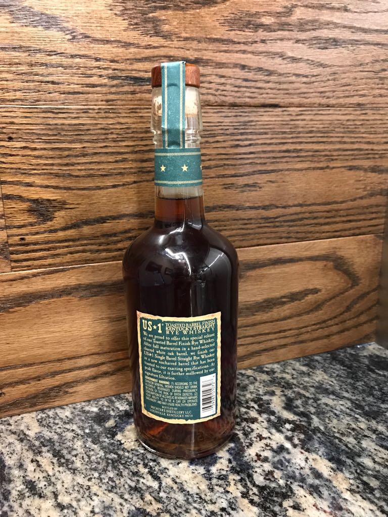 Michter’s Toasted Barrel Rye - 2023 - Michter’s Distillery (750mL) alcohol collectible [Barcode 039383010726] - Main Image 2