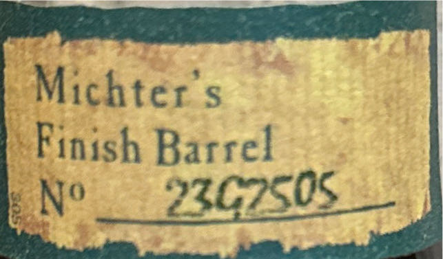 Michter’s Toasted Barrel Rye - 2023 - Michter’s Distillery (750mL) alcohol collectible [Barcode 039383010726] - Main Image 3
