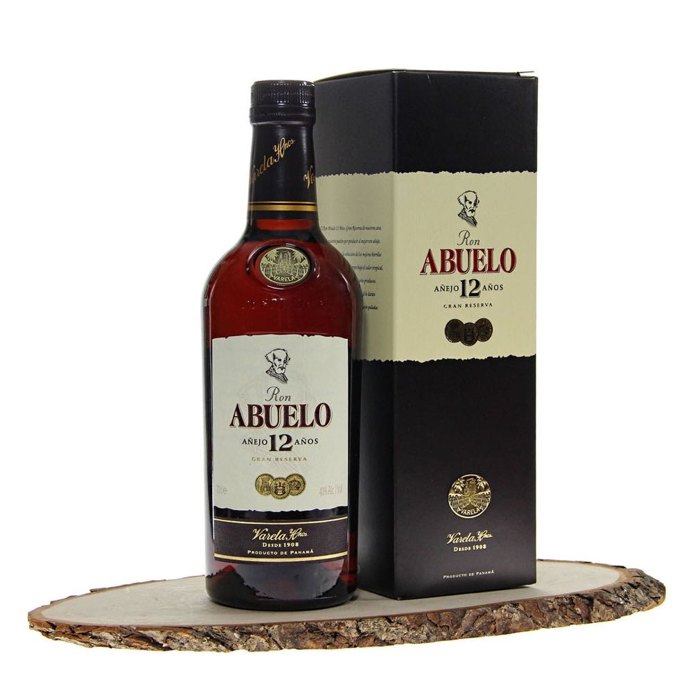 Ron Abuelo Anejo 12 Anos - Ron Abuelo (50 mL) alcohol collectible [Barcode 088291120362] - Main Image 2