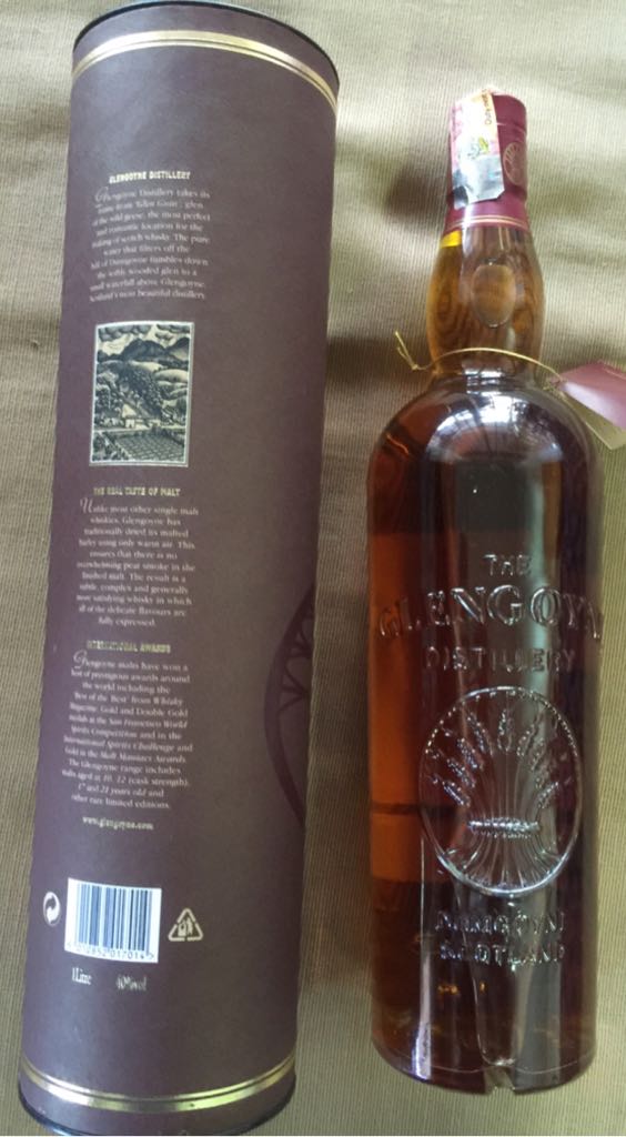 Glengoyne 21 - Lang Brothers Ltd (1L) alcohol collectible [Barcode 088320004373] - Main Image 2