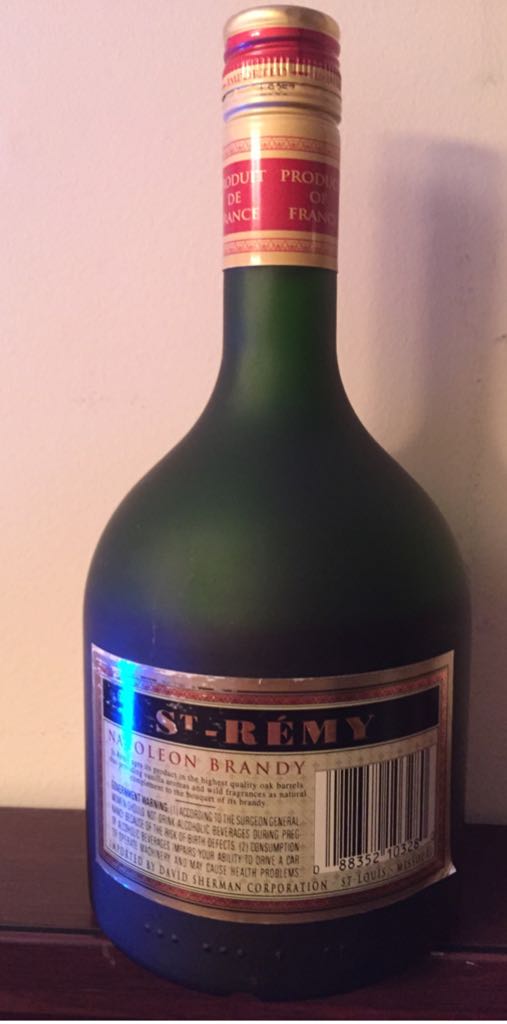 St. Rely Napoleon Brandy - Distillery St-Remy (750 mL) alcohol collectible [Barcode 088352103280] - Main Image 2