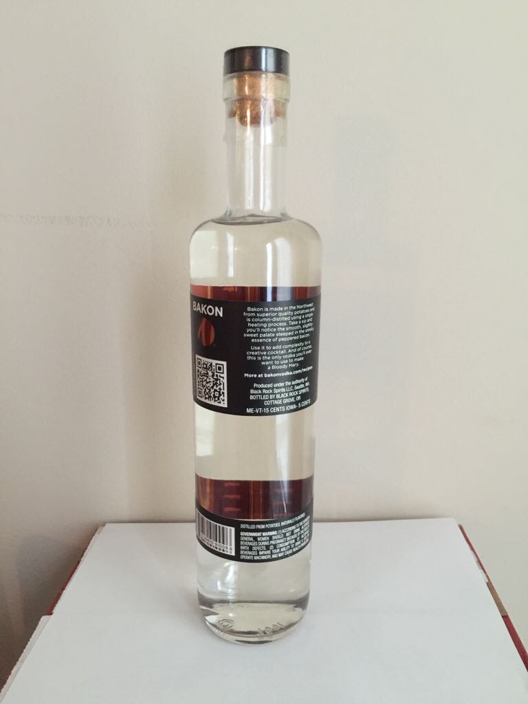 Bakon - Black Rock Spirits (750 mL) alcohol collectible [Barcode 039610910096] - Main Image 2