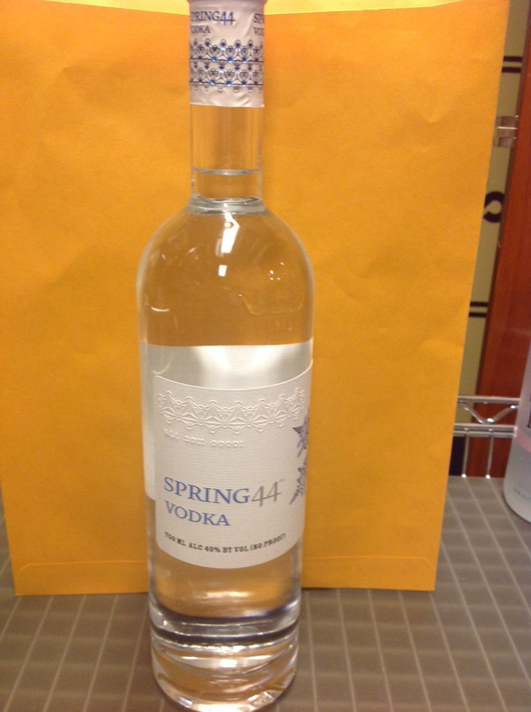 Spring 44 Vodka - n/a (750 mL) alcohol collectible [Barcode 039610999213] - Main Image 1