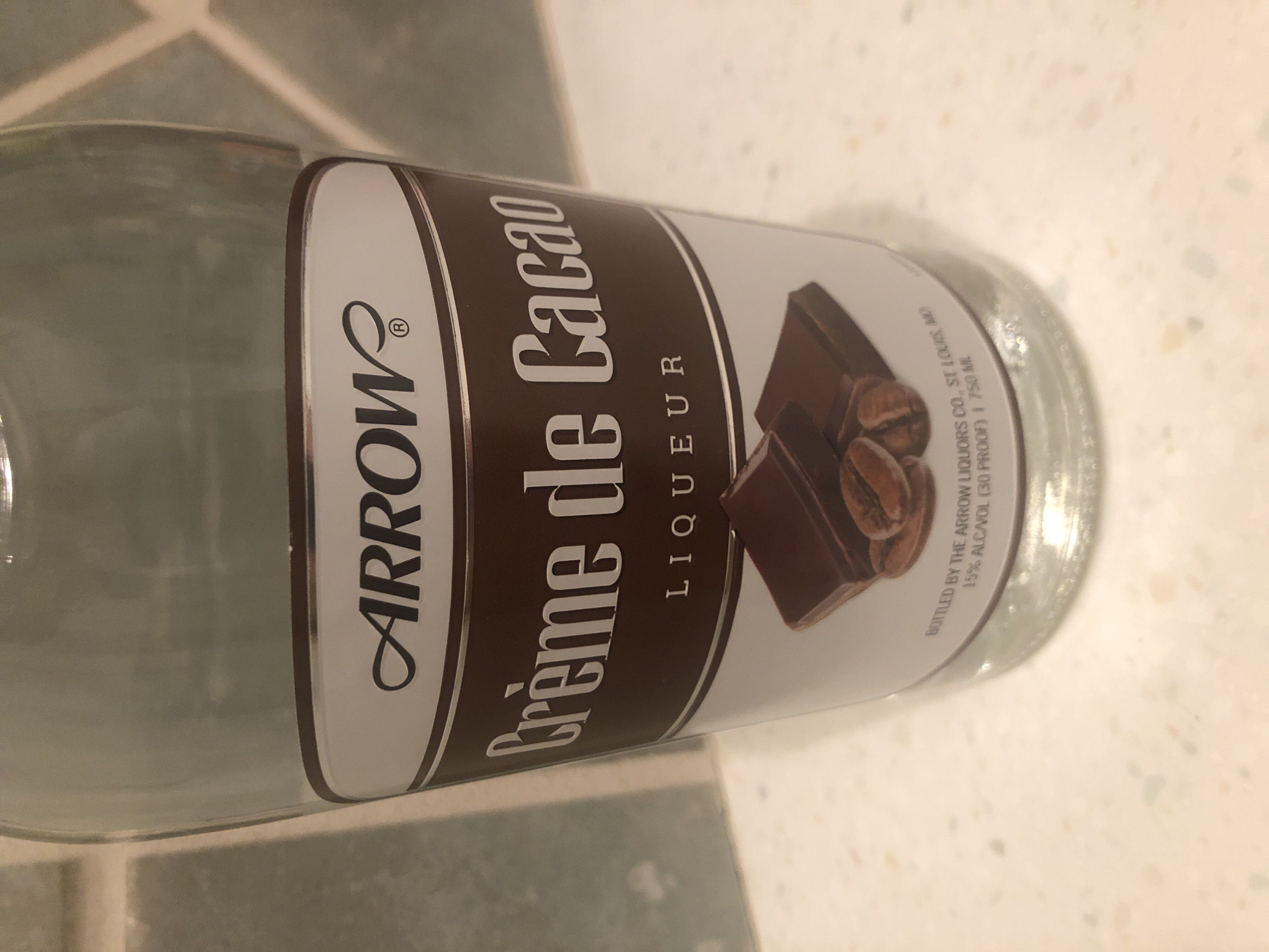 Creme De Cacao - Arrow (750 mL) alcohol collectible [Barcode 088352118710] - Main Image 2