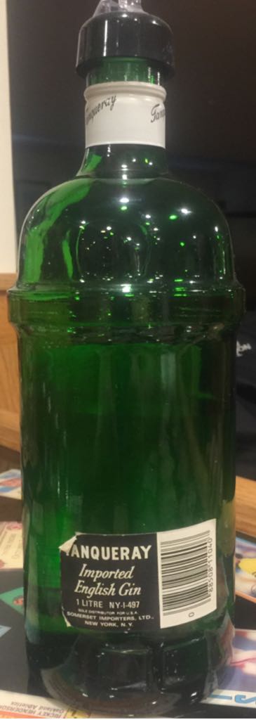 Tanqueray - Charles Tanquerary & Co. (750 mL) alcohol collectible [Barcode 088508110407] - Main Image 2