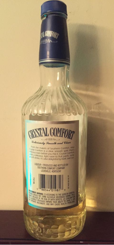 Crystal Comfort - Southern Comfort Company (750 mL) alcohol collectible [Barcode 088544019818] - Main Image 2