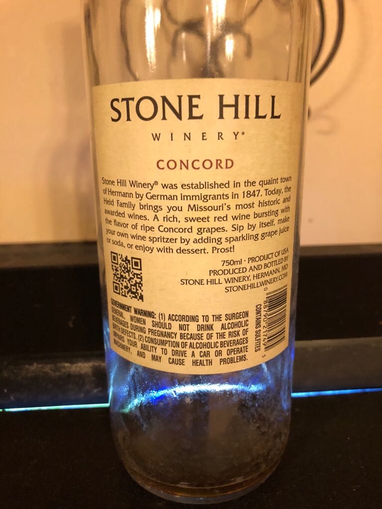 Stone Hill - Stone Hill Winery (750 mL) alcohol collectible [Barcode 088790217495] - Main Image 2
