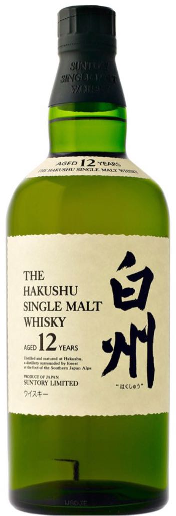 Japanese Whisky - The Hakushu Single Malt Aged 12 Years