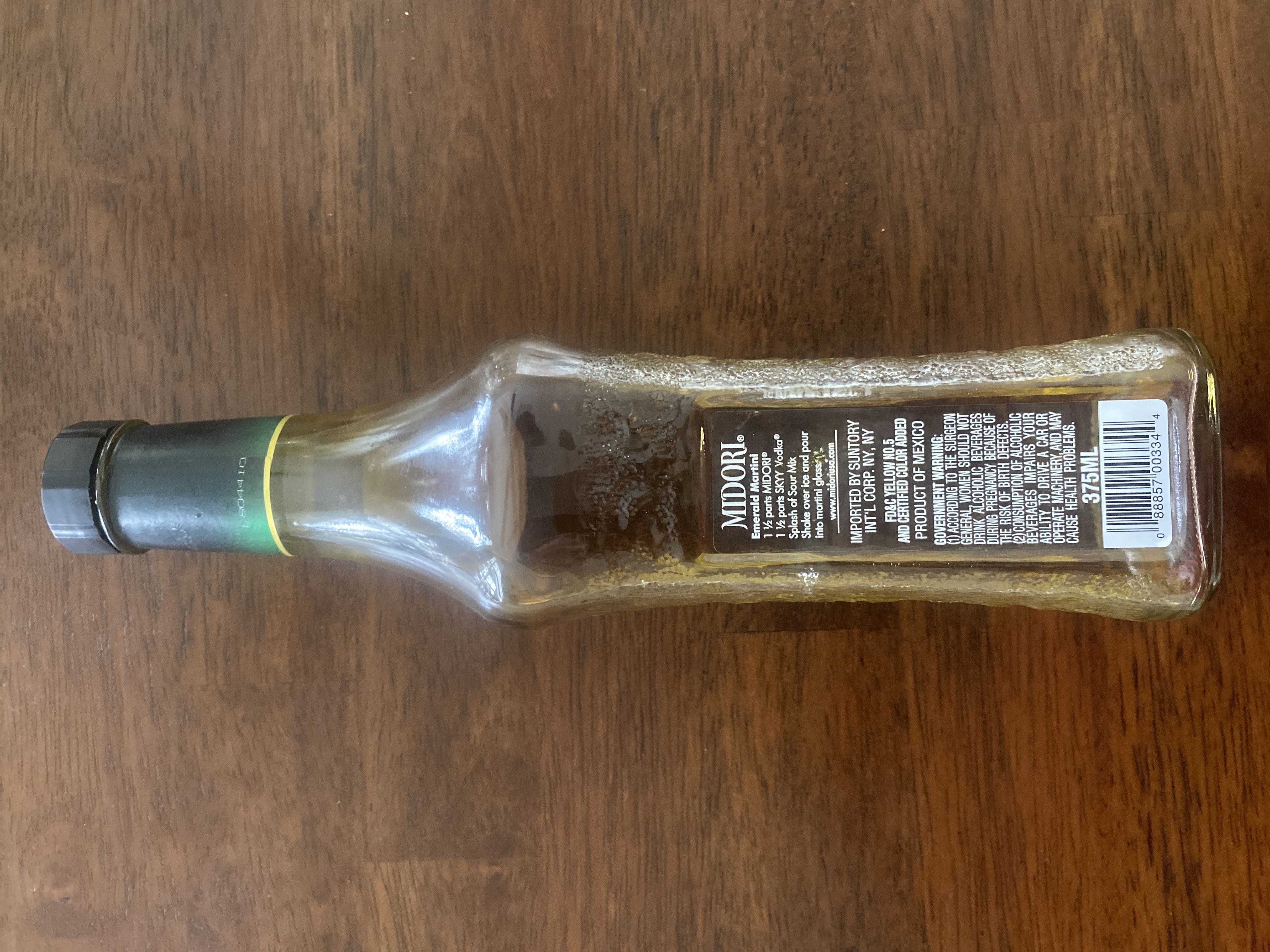 Midori - Suntory (750 mL) alcohol collectible [Barcode 088857003344] - Main Image 2