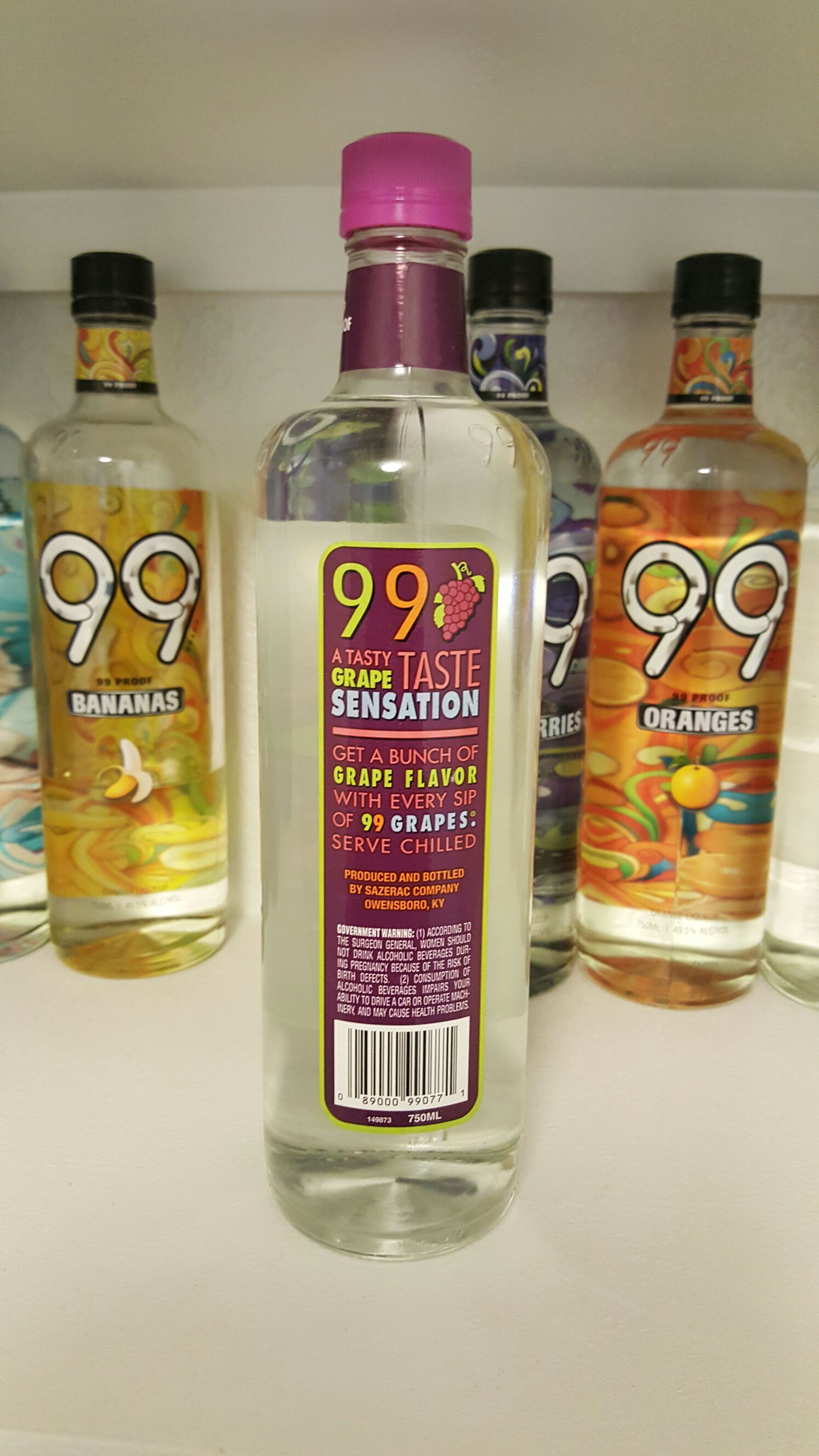 99 Grapes - Polynesian Products Co. (750 mL) alcohol collectible [Barcode 089000990771] - Main Image 2