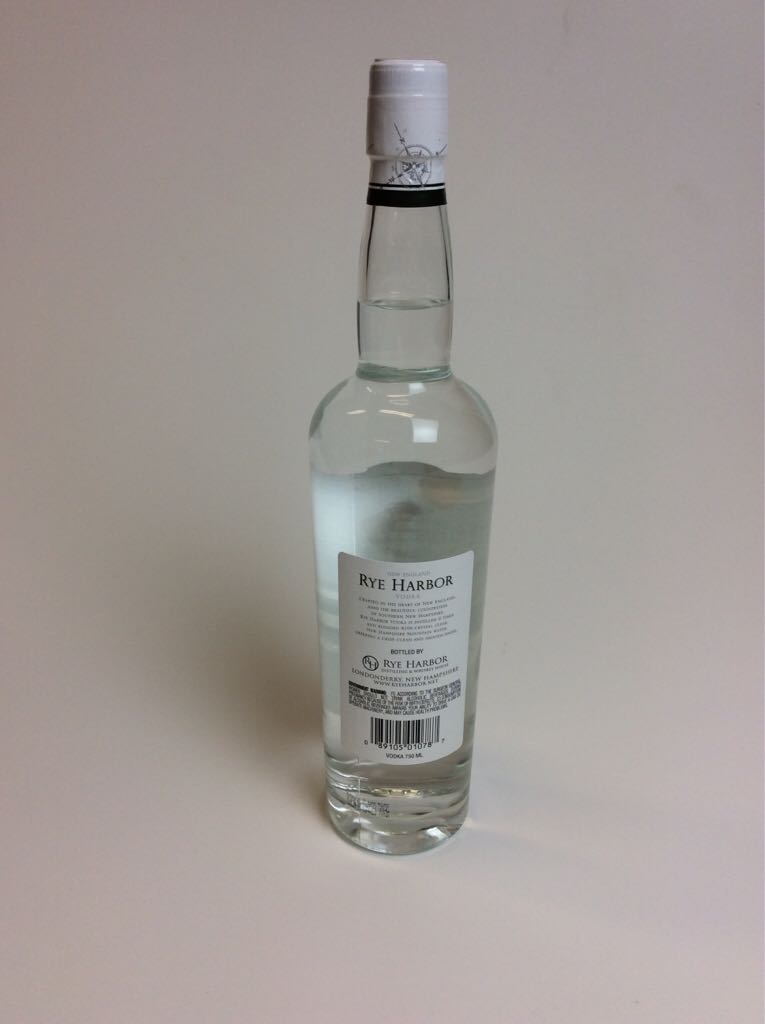 Rye Harbor Vodka - Rye Harbor Distilling (750mL) alcohol collectible [Barcode 089105010787] - Main Image 2
