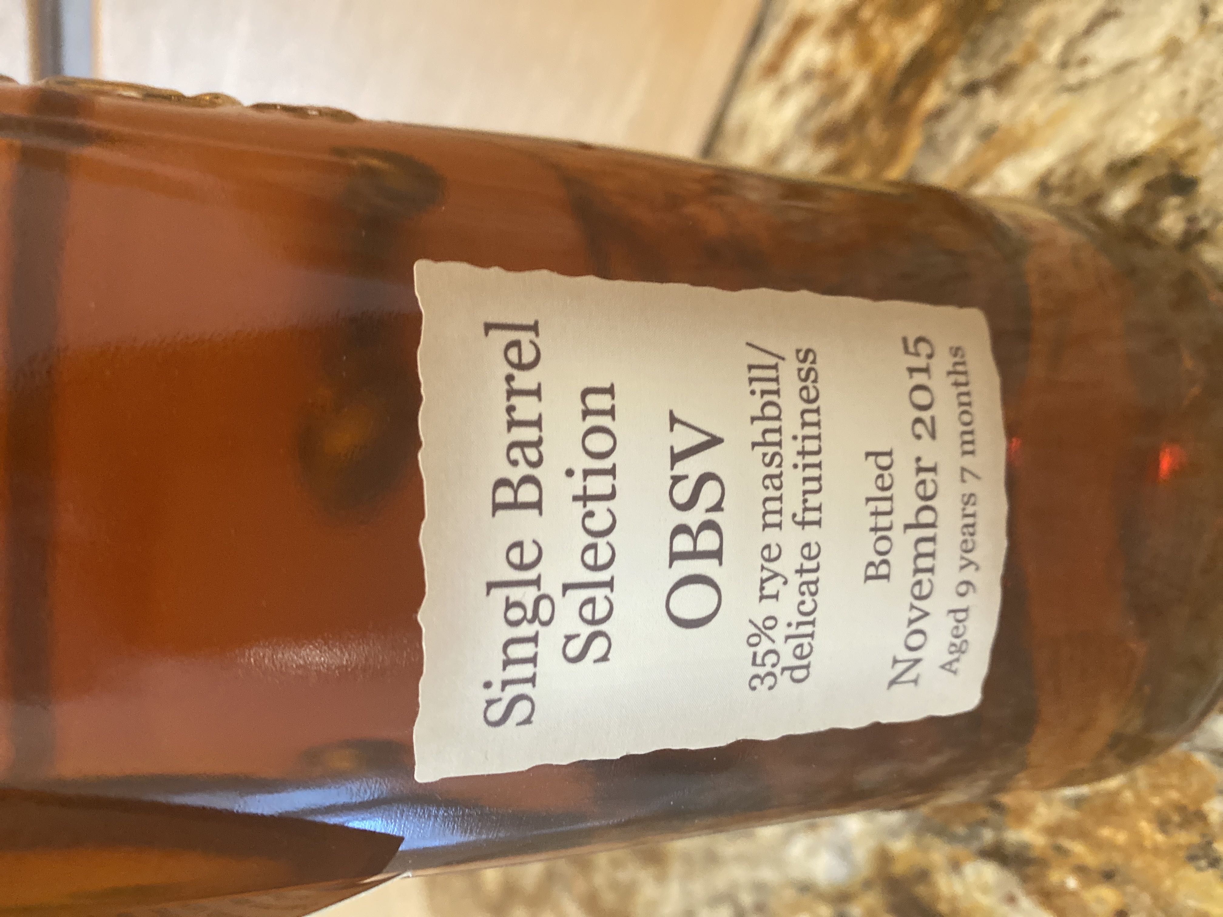 Four Roses Batch Single Barrel KOBBE - Four Roses Distillery LLC (750mL) alcohol collectible [Barcode 040063400294] - Main Image 3