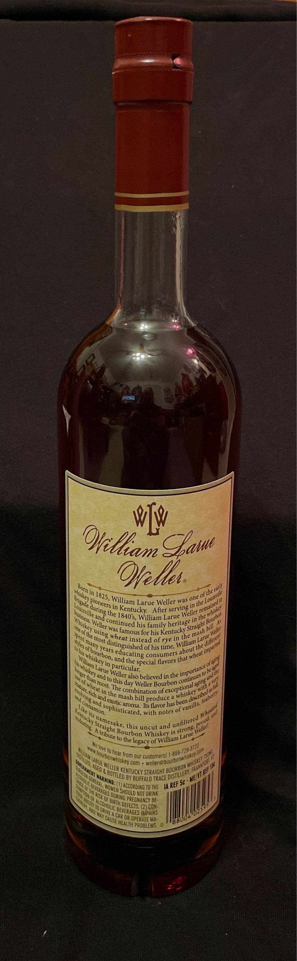 Van Winkle Family Reserve Rye 2022 - Buffalo Trace (750 mL) alcohol collectible [Barcode 089319123778] - Main Image 3