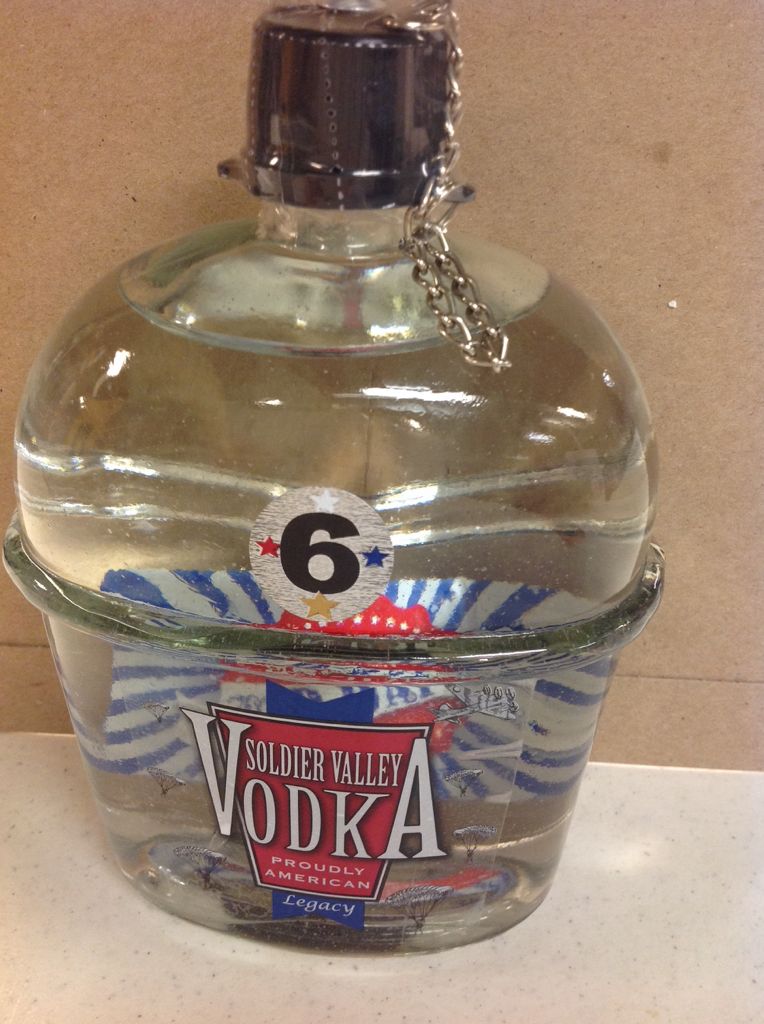 Soldier Valley Vodka - n/a alcohol collectible [Barcode 040232042171] - Main Image 1