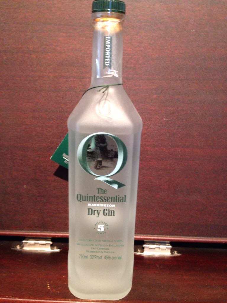 The Quintessential Dry Gin - G&J Greenall alcohol collectible [Barcode 089708007504] - Main Image 1