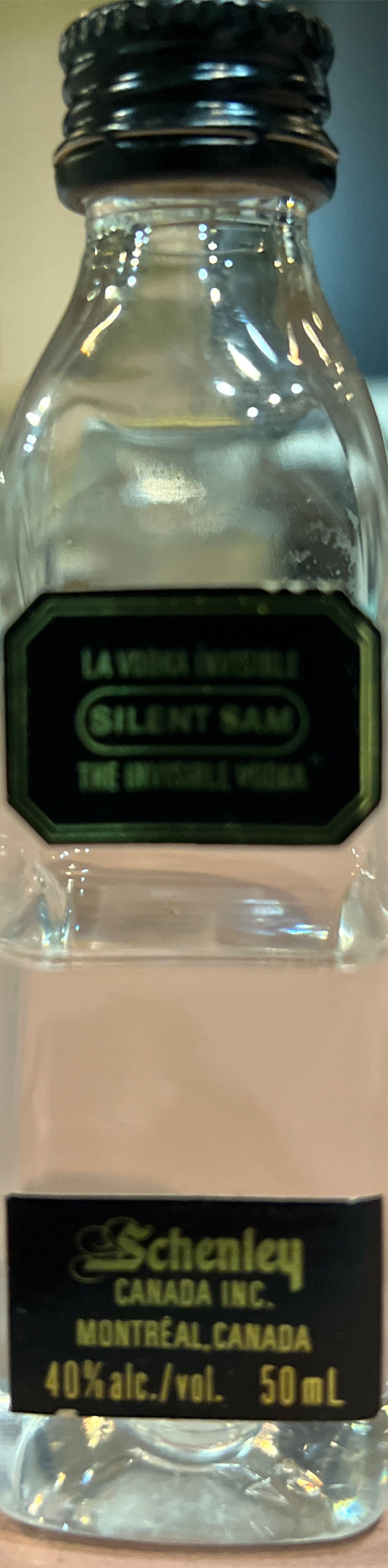 Silent Sam - n/a (750 mL) alcohol collectible [Barcode 008200000851] - Main Image 3