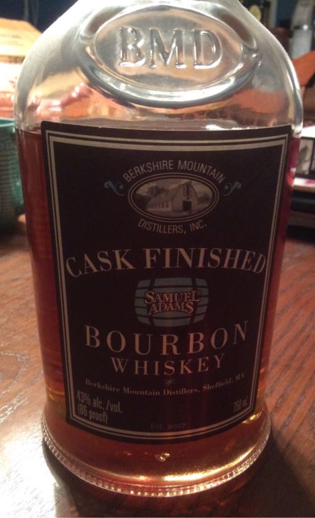 Berkshire Mountain Cask Finished Bourbon Whiskey - Berkshire Mountain Distillers, Inc. (750 mL) alcohol collectible [Barcode 094922954152] - Main Image 1