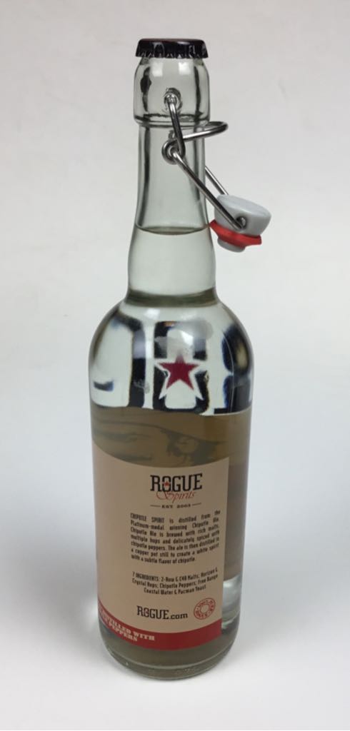 Rogue Chipotle Vodka - Rogue Spirits Distillery- Newport- OR (750mL) alcohol collectible [Barcode 095301144072] - Main Image 2