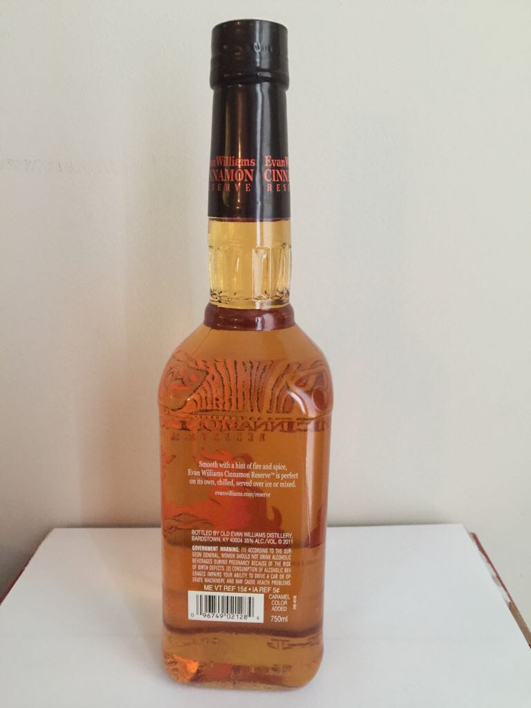 Evan Williams Fire - Old Evan Williams Distillery (750 mL) alcohol collectible [Barcode 096749021284] - Main Image 2