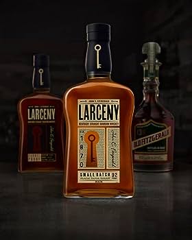 Larceny Bourbon Whiskey - Heaven Hill Distilleries Ltd (1 L) alcohol collectible [Barcode 096749031542] - Main Image 2