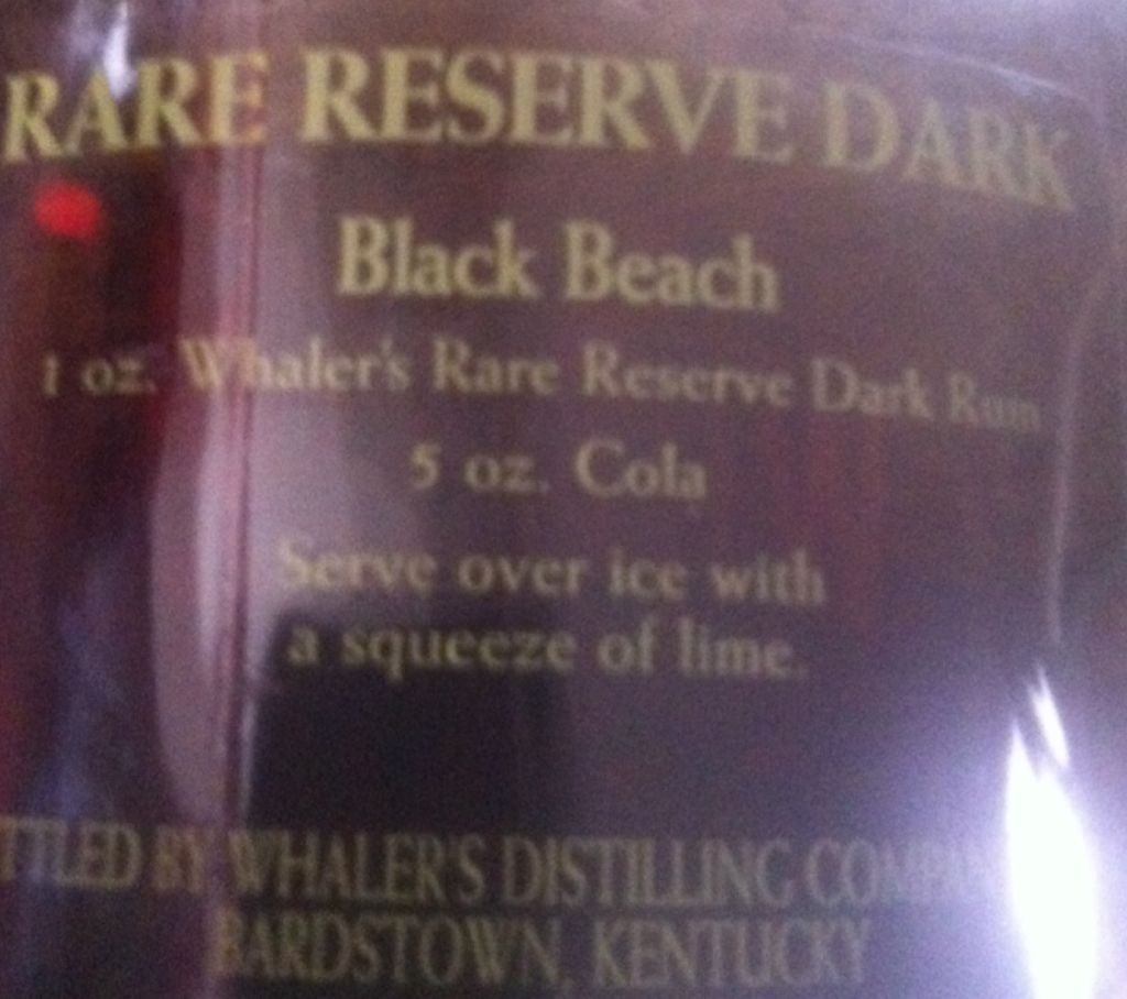 Rare Reserve Dark Rum - Whaler’s Distilling (750 mL) alcohol collectible [Barcode 096749326303] - Main Image 2