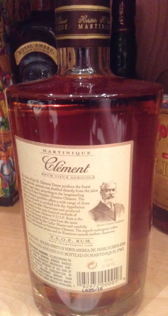 Clement Rhum Vieux Agricole - Rhum J.M Martinique La Distillerie (750 mL) alcohol collectible [Barcode 182972000018] - Main Image 2