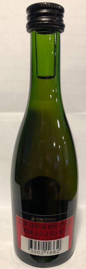 Rémy Martin V.S.O.P. Fine Champagne - E. Remy-Martin & Cie (50 mL) alcohol collectible [Barcode 30021662] - Main Image 2
