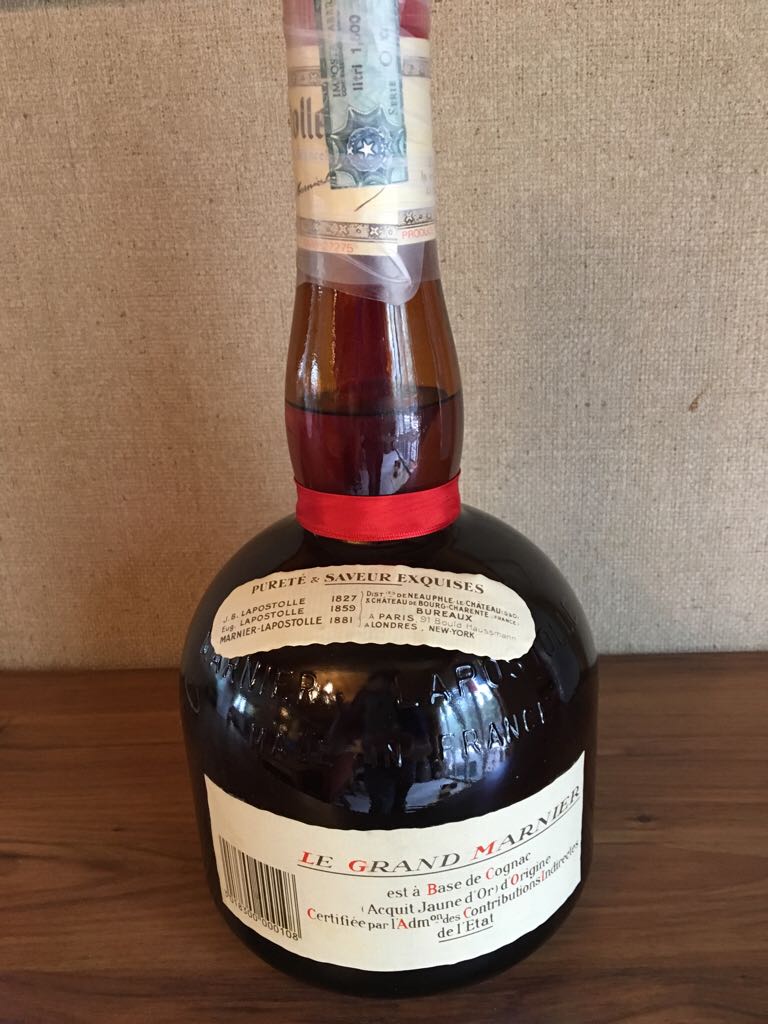 Grand Marnier  - Marnier-Lapostolle (1500 mL) alcohol collectible [Barcode 3018300000108] - Main Image 2